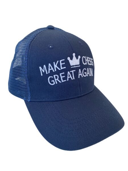 Make Chess Great Again Hat - Blue